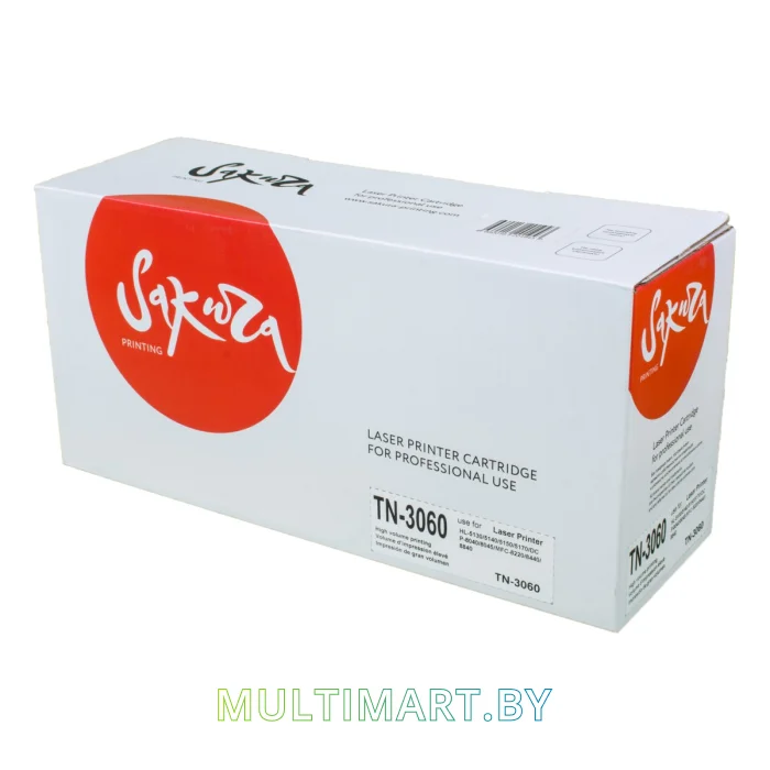 Картридж Sakura Printing SATN3060 (аналог Brother TN-3060)